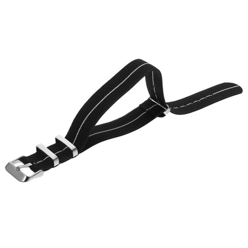 Black nylon wrist strap - nylon,
