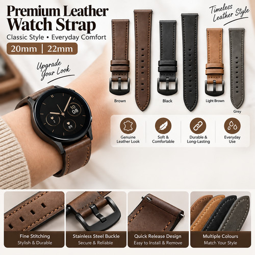 Mens watch strap - watch, handmade