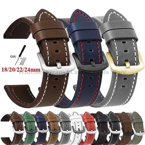 24mm genuine leather - genuine,