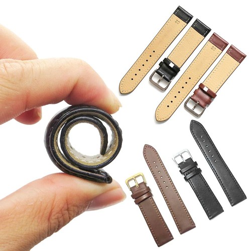 New curved leather watches - new,