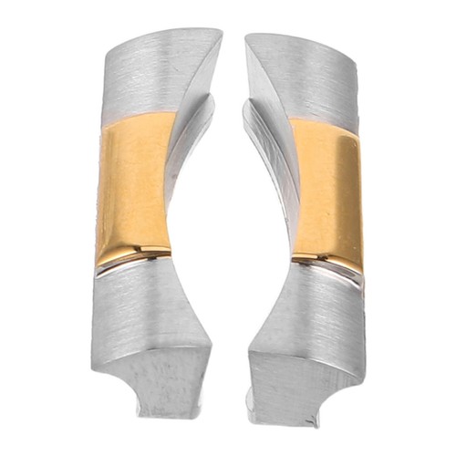 Metal watch band end link - watch,