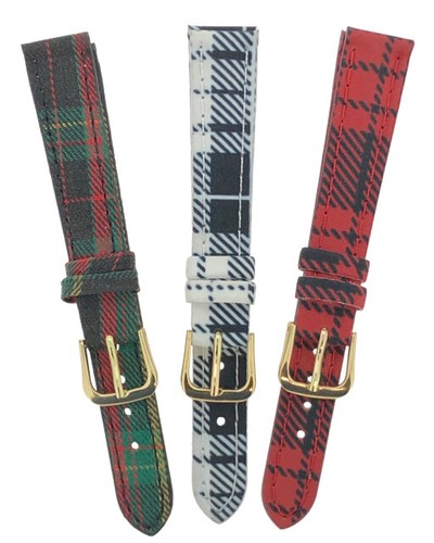 Tartan design fabric 14mm - fabric,