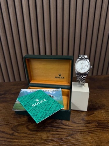 Rolex datejust silver men - silver, men's
