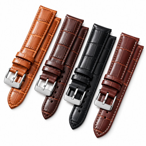 Classic leather watch strap - classic,