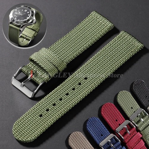 Nylon fabric wrist watch band - nylon,