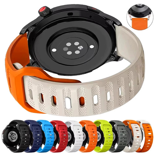 20mm 22mm sport silicone watch - 22mm,